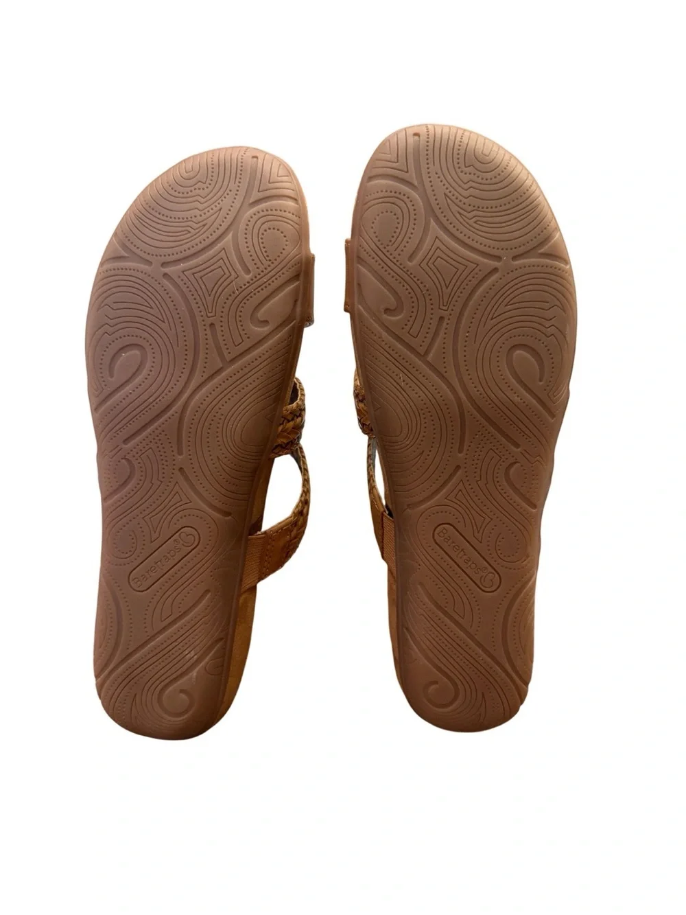 NWT Baretraps Jonelle Caramel Braided Slide Sandals - Women size 11